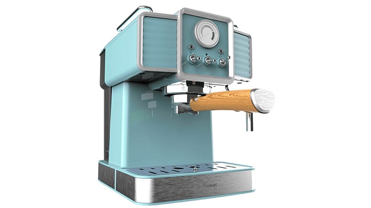 Cafetera Express CECOTEC Power Espresso 20 Tradizionale Light Blue