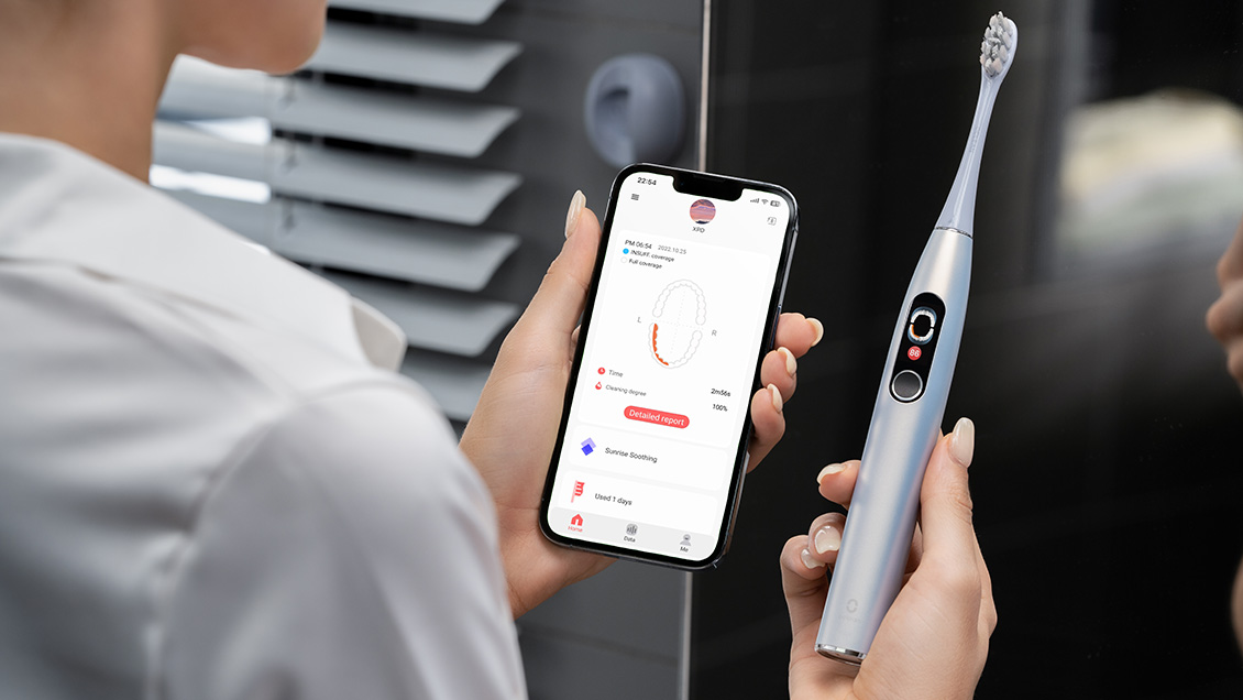 электрическая зубная щетка