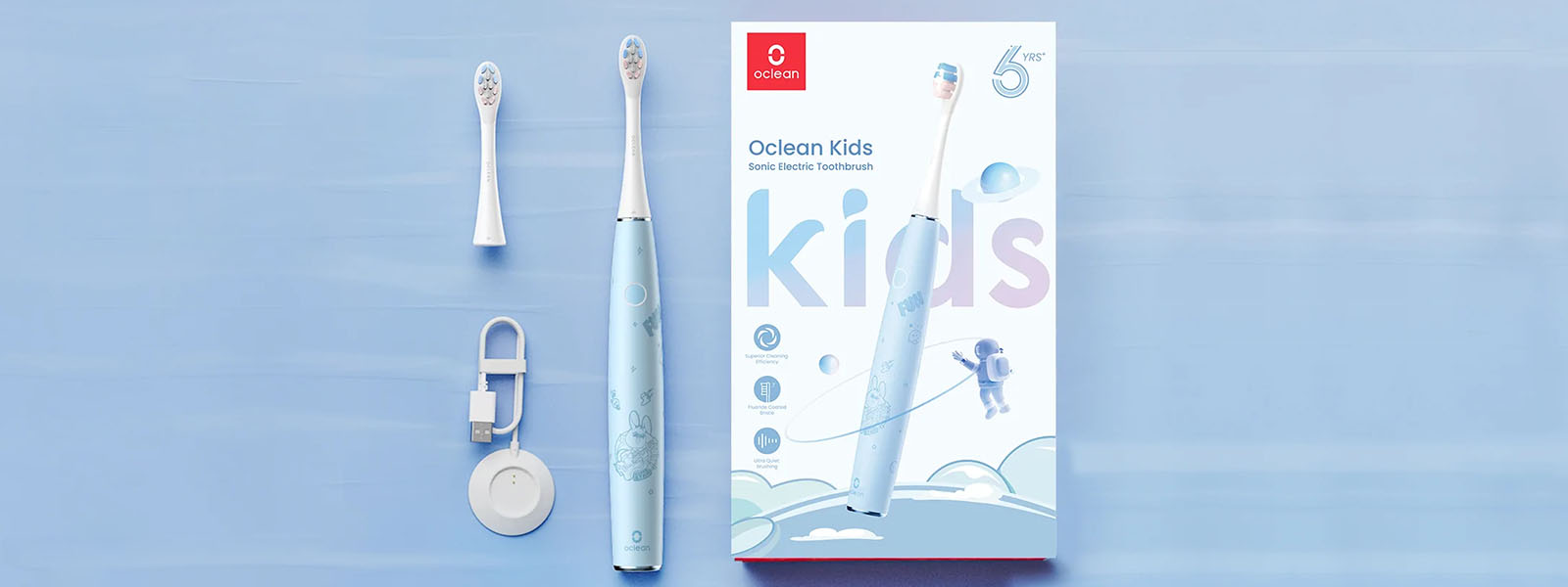 Електрична щітка дитяча Oclean Kids Electric Toothbrush