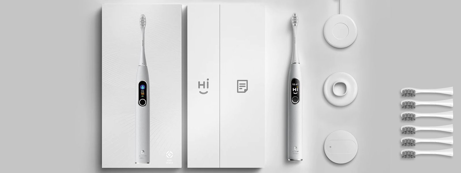 Електрична зубна щітка Oclean X Pro Elite