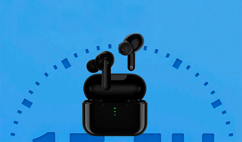 Навушники XIAOMI QCY T11 Dual-Armature TWS Bluetooth Earbuds Black