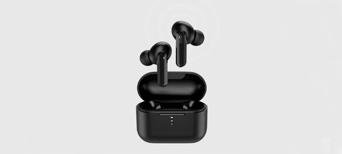 QCY T10Pro TWS Bluetooth Smart Earbuds Black -5