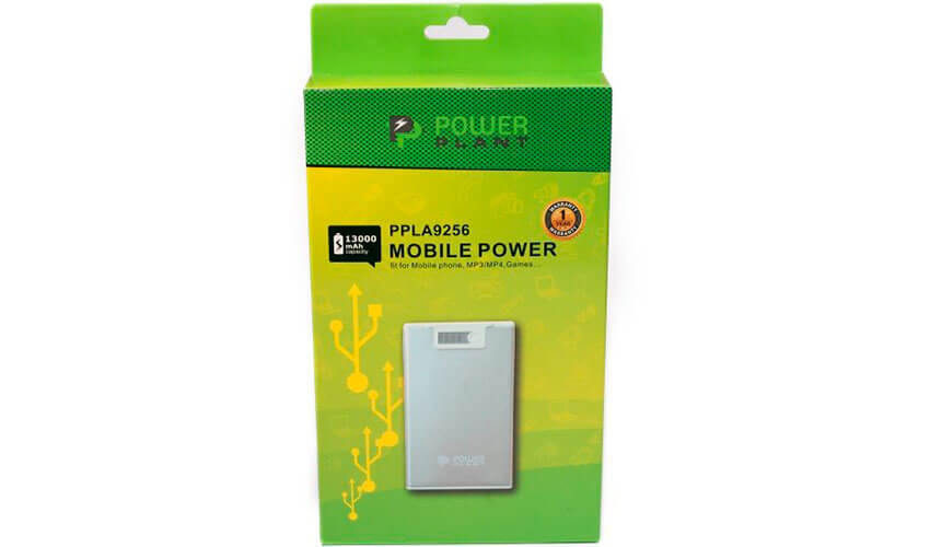 Универсальная мобильная батарея PowerPlant/PB-LA9256/13000mAh