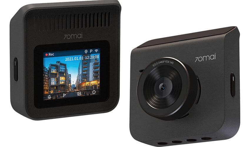 70Mai Dash Cam Black 1440p (A400) камера заднего вида (Международная версия) -3