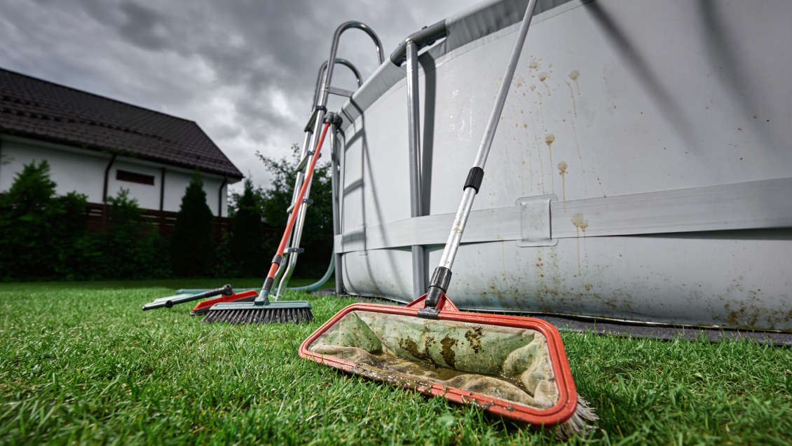 как ухаживать за каркасным бассейном