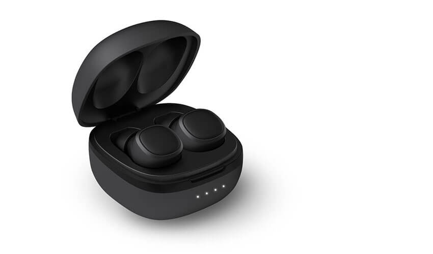 Bluetooth-гарнитура MakeFuture MyBuds TrueWireless Black (MEP-TW01BK)