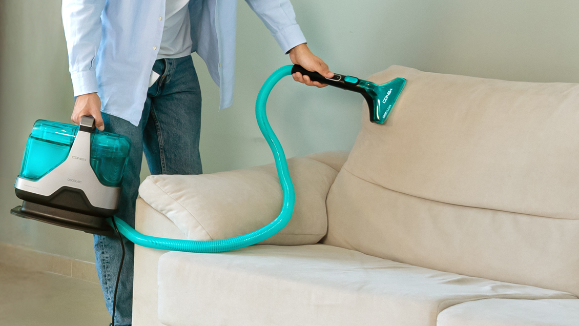 моющий пылесос для тканей