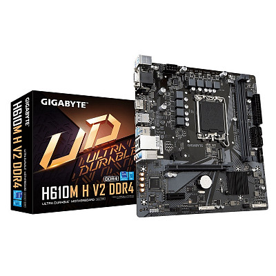 Материнська плата Gigabyte H610M H V2 DDR4 Socket 1700