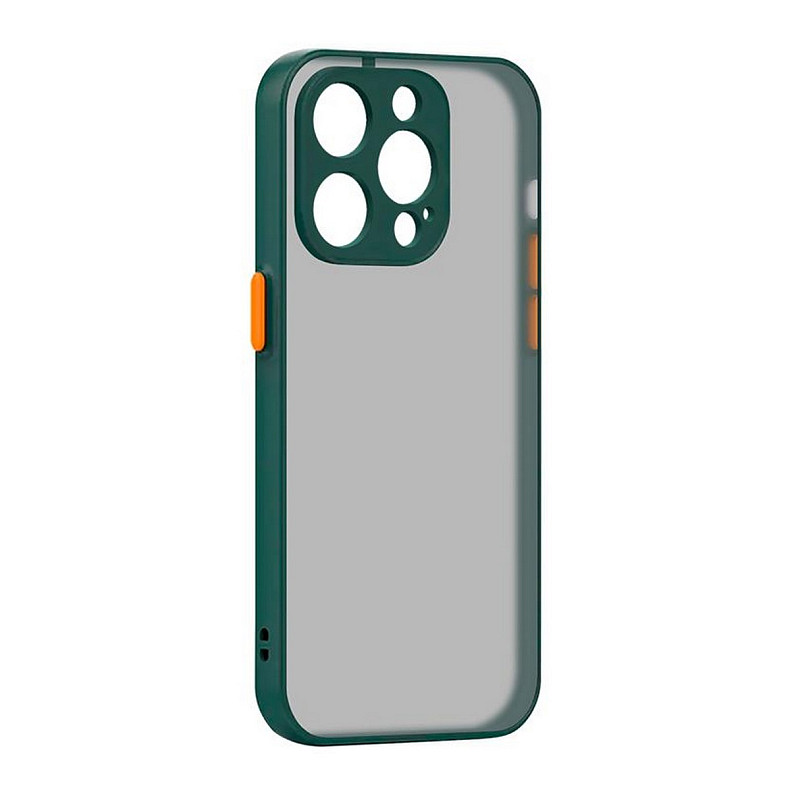 Чехол-накладка Armorstandart Frosted Matte для Apple iPhone 14 Pro Dark Green (ARM64491)