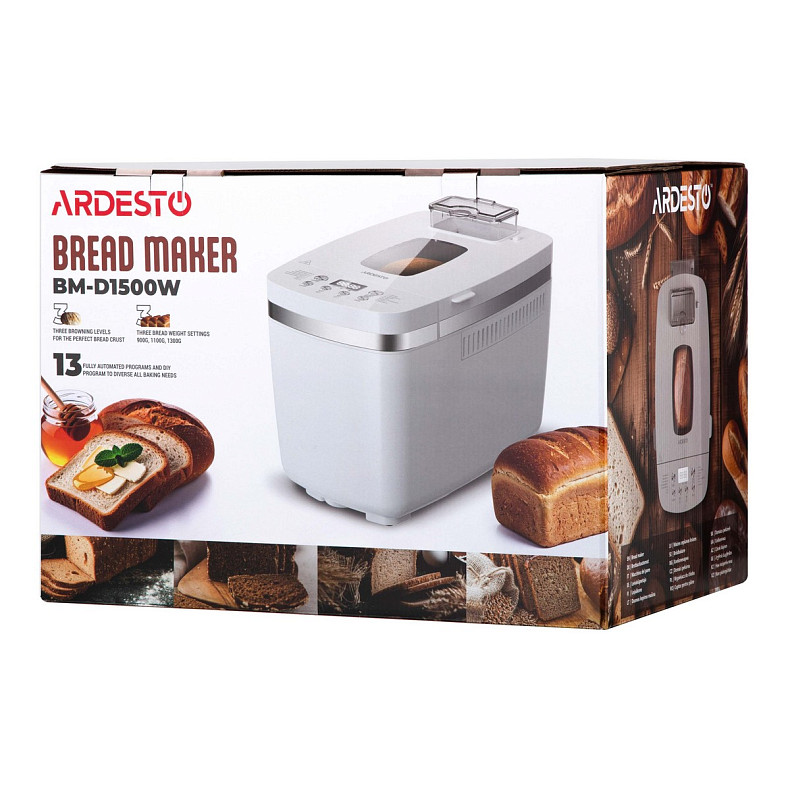 Хлібопічка Ardesto BM-D1500W
