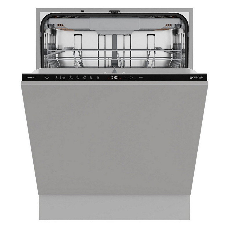 Посудомийна машина Gorenje вбудовувана, 16компл., A++, 60см, AquaStop, автоматичне відчинення, сенсо