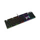 Клавіатура ігрова MSI FORGE GK320 Red Switches чорний