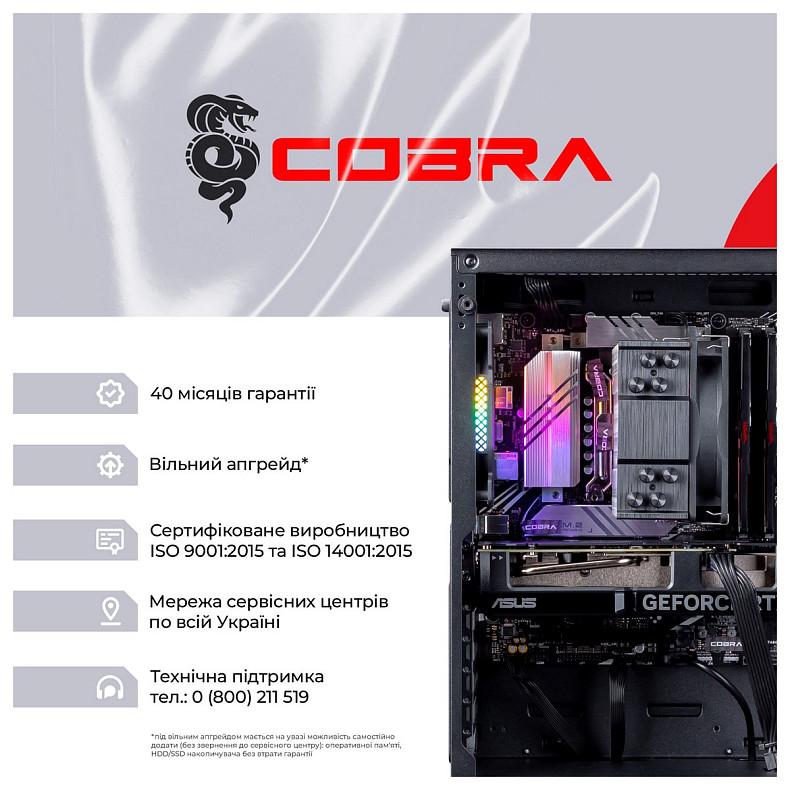 Персональный компьютер COBRA Gaming (I144F.64.S20.47TS.19143)