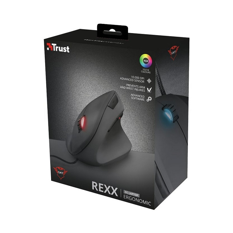 Мышка Trust GXT144 REXX ERGONOMIC BLACK