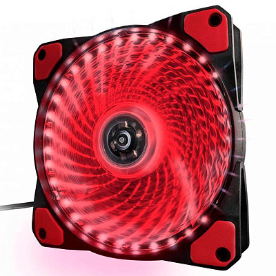 Вентилятор Frime Iris LED Fan 33LED Red (FLF-HB120R33)