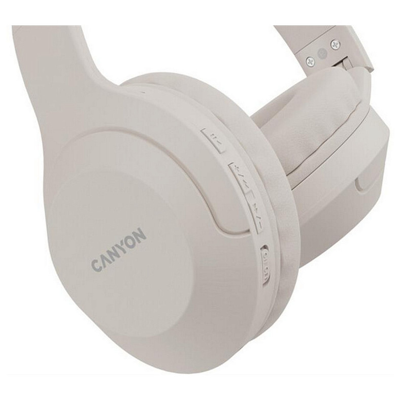 Bluetooth-гарнитура Canyon BTHS-3 Beige (CNS-CBTHS3BE)