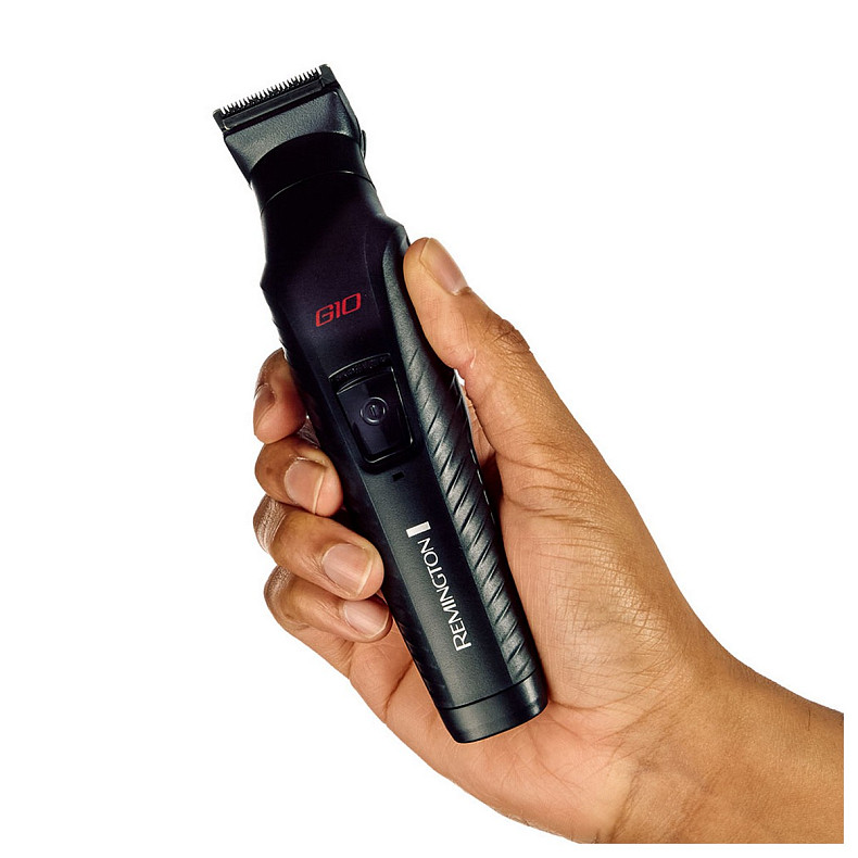 Набор для стрижки Remington Graphite, для головы, усов, бороды, носа и тела, акум., насадок-5, черный