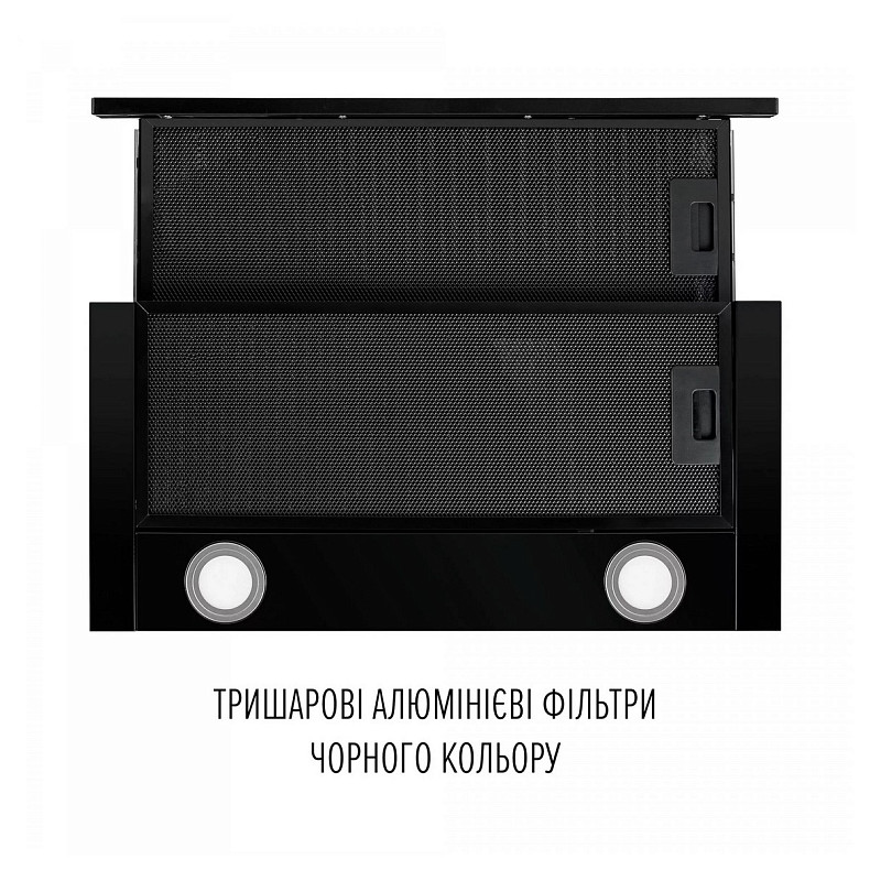 Витяжка Perfelli TL 6622 Full BL 1000 LED