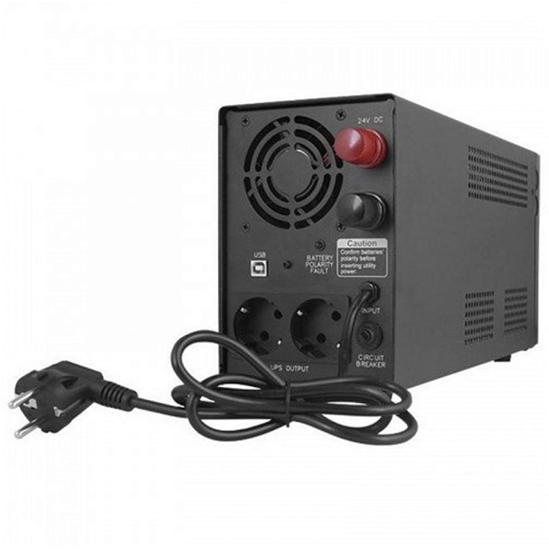 ИБП Powercom NF-1500AP LCD ИНВЕРТОР 1500VA/1050W USB 2 SCHUKO