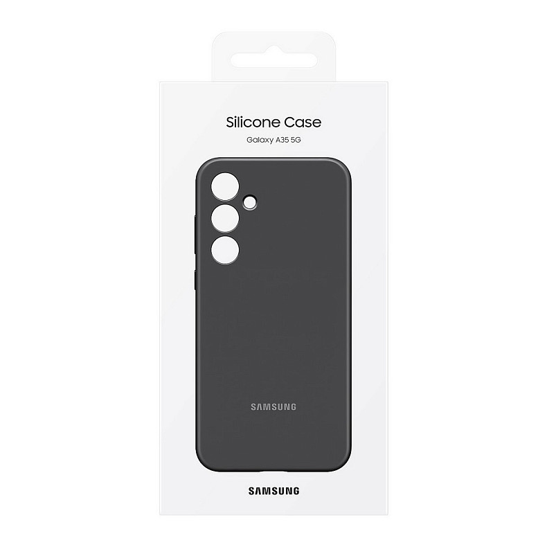 Чехол-накладка Samsung Silicone для Samsung Galaxy A35 SM-A356 Black (EF-PA356TBEGWW)