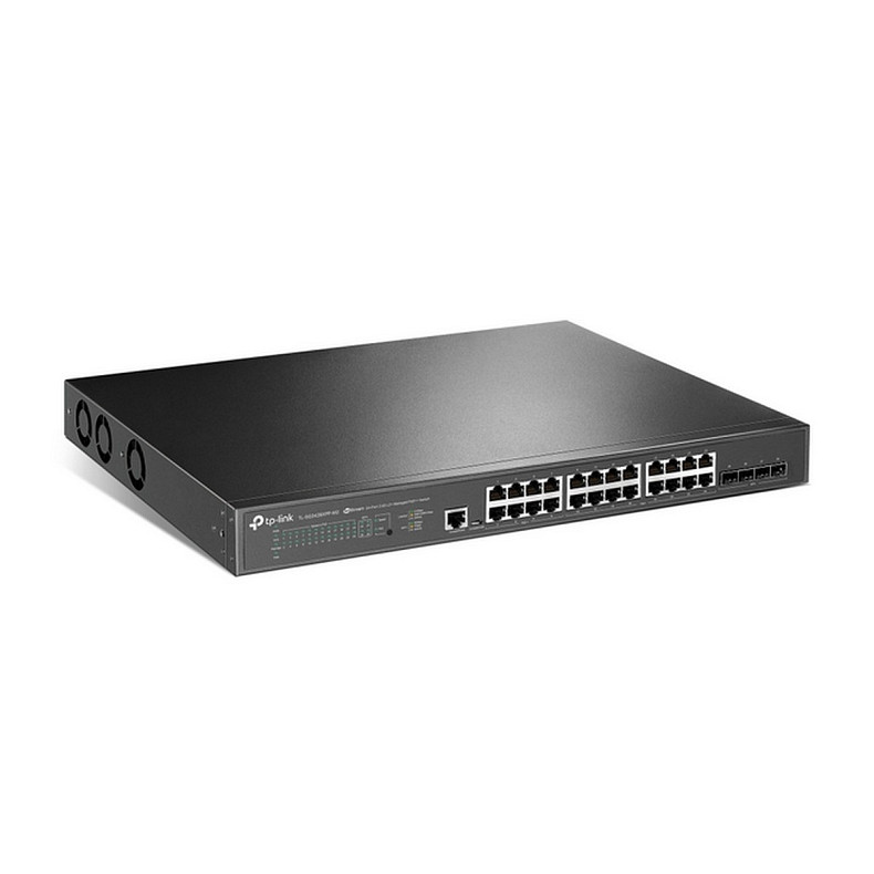 Коммутатор TP-LINK SG3428XPP-M2 24x2.5GE (24xPoE), 4xSFP+, 500Вт, Управляемый L2