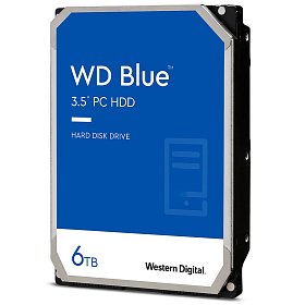 Жесткий диск WD 6.0TB Blue 5400rpm 256MB (WD60EZAZ)