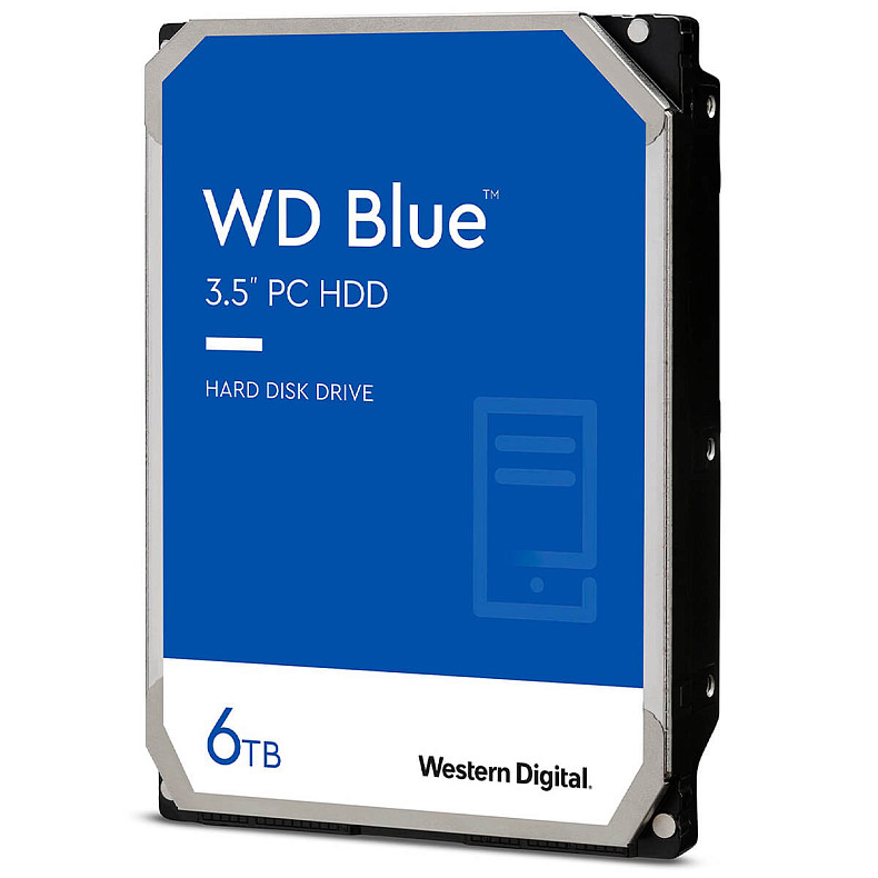 Жесткий диск WD 6.0TB Blue 5400rpm 256MB (WD60EZAZ)