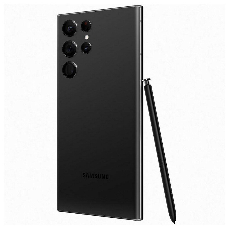 Смартфон Samsung Galaxy S22 Ultra 12/256GB Dual Sim Black (SM-S908BZKGSEK)