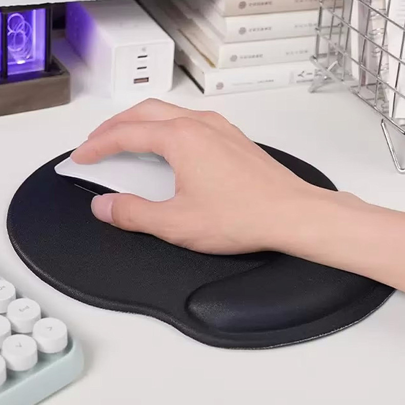 Коврик для мыши HOCO GM30 Polar Fox with Wrist Support Black