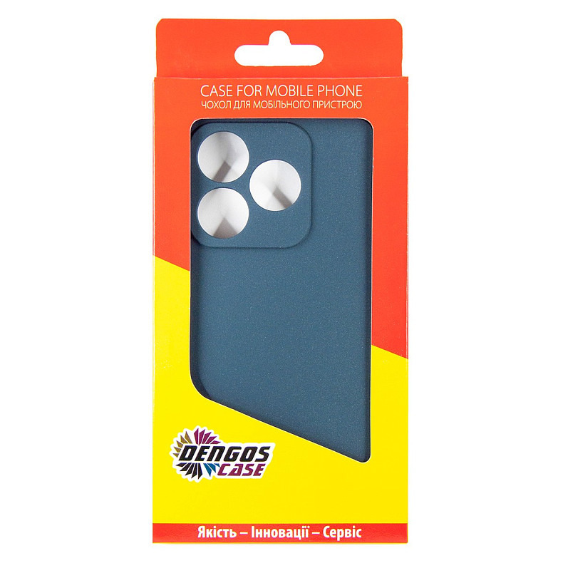 Чохол-накладка Dengos Carbon для Realme C63 Blue (DG-TPU-CRBN-204)