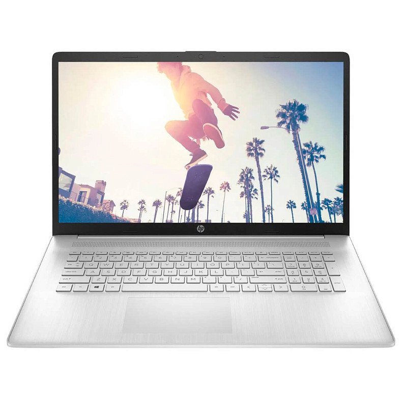 Ноутбук HP 17-cp3001ru 17.3" FHD IPS AG, AMD R7-7730U, 16GB, F1024GB, UMA, DOS, серебристый (826W8EA)