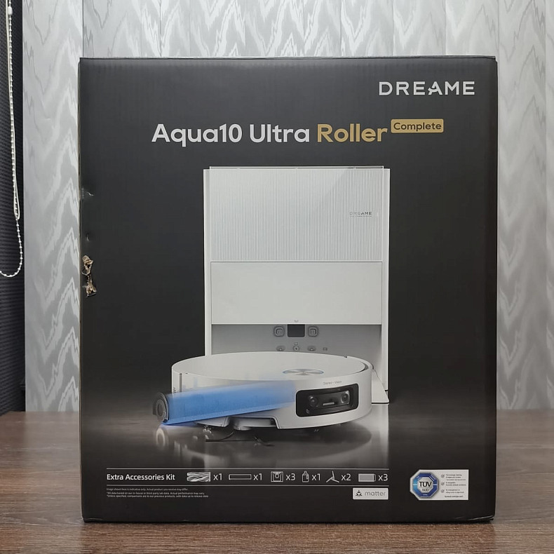 Робот-пылесос моющий Dreame Aqua 10 Ultra Roller Complete White -- Уценка
