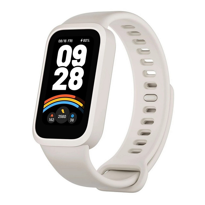 Фітнес-браслет Xiaomi Mi Smart Band 9 Active Beige White (BHR9441GL)