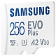 Карта пам'яті SAMSUNG MICRO SDXC EVO+ 256GB V30 W/A MB-MC256SA/EU