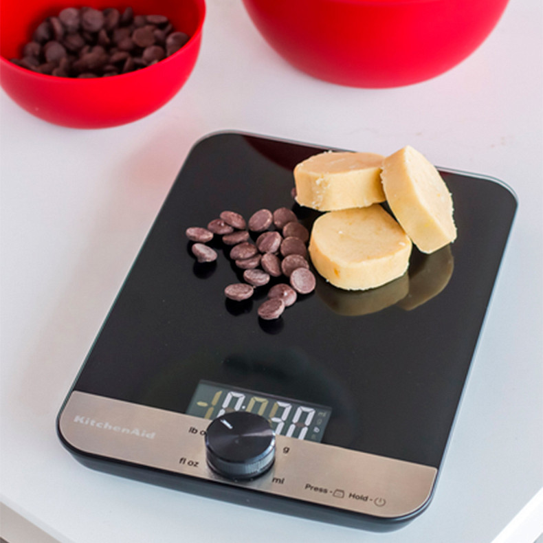 Весы кухонные KitchenAid Measuring, черный (KQ908G)