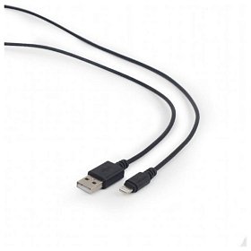 Кабель Cablexpert (CC-USB2-AMLM-10), USB2.0 BM - Lightning, 3м, чорний