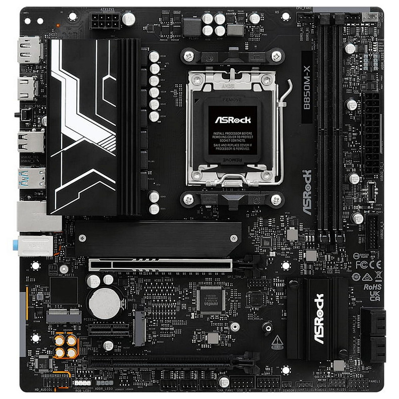 Материнська плата ASRock B850M-X WiFi R2.0 Socket AM5