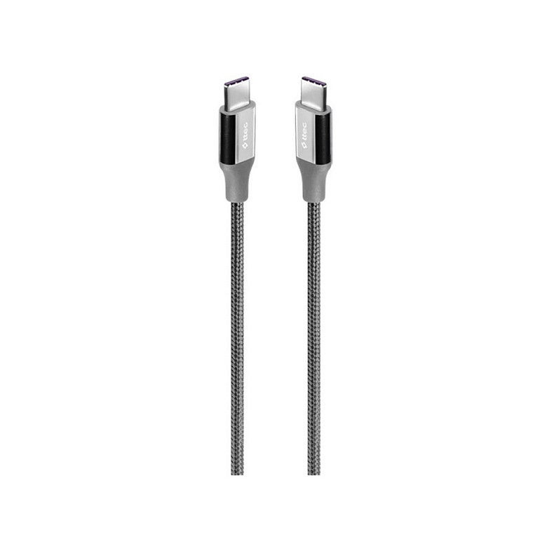 Кабель Ttec AlumiCable USB Type-C - USB Type-C (M/M), 1.5 м, Dark-Gray (2DK53UG)