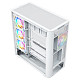 Корпус Modecom VOLCANO AQ400 ARGB MIDI SIDE LCD 6,2”, 4x120mm fans WHITE без БЖ ATX