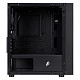 Корпус 1stPlayer B5-M-BK-3F Black без БЖ