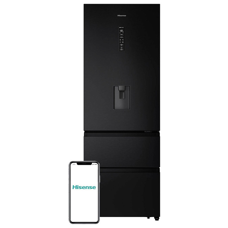 Холодильник комбінований HISENSE RT641N4WFE1 (BCD-456WYR)