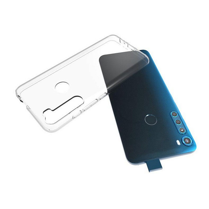 Чехол-накладка BeCover для Motorola One Fusion+ Transparancy (705359)