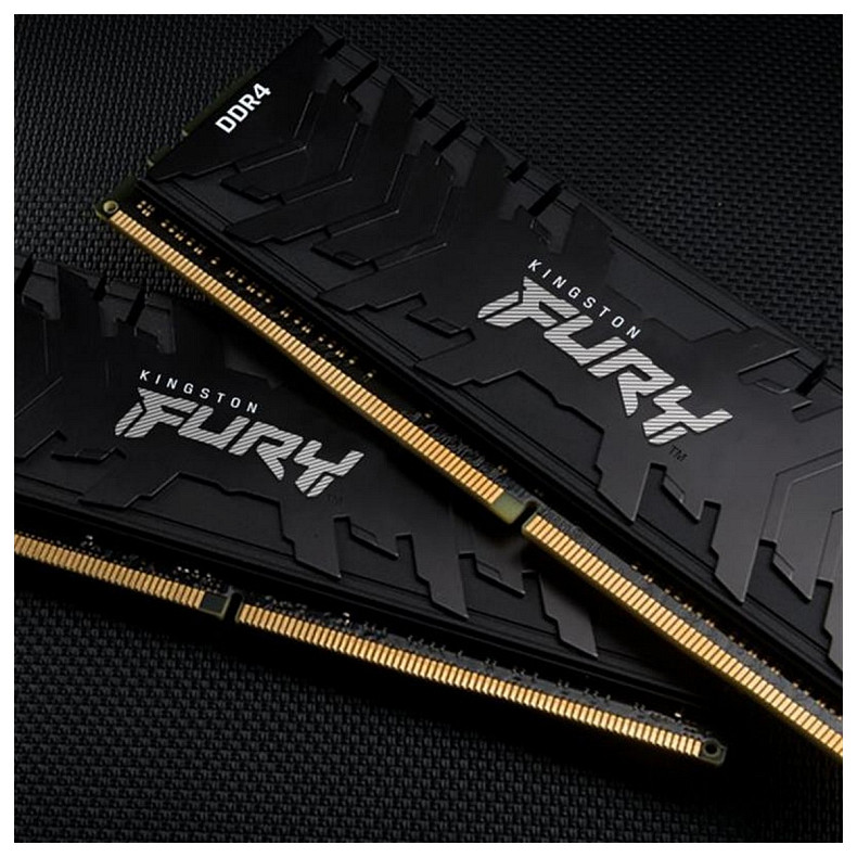 ОЗУ Kingston Fury Renegade DDR4 2x16GB 4600 MHz Black (KF446C19RB1K2/32)