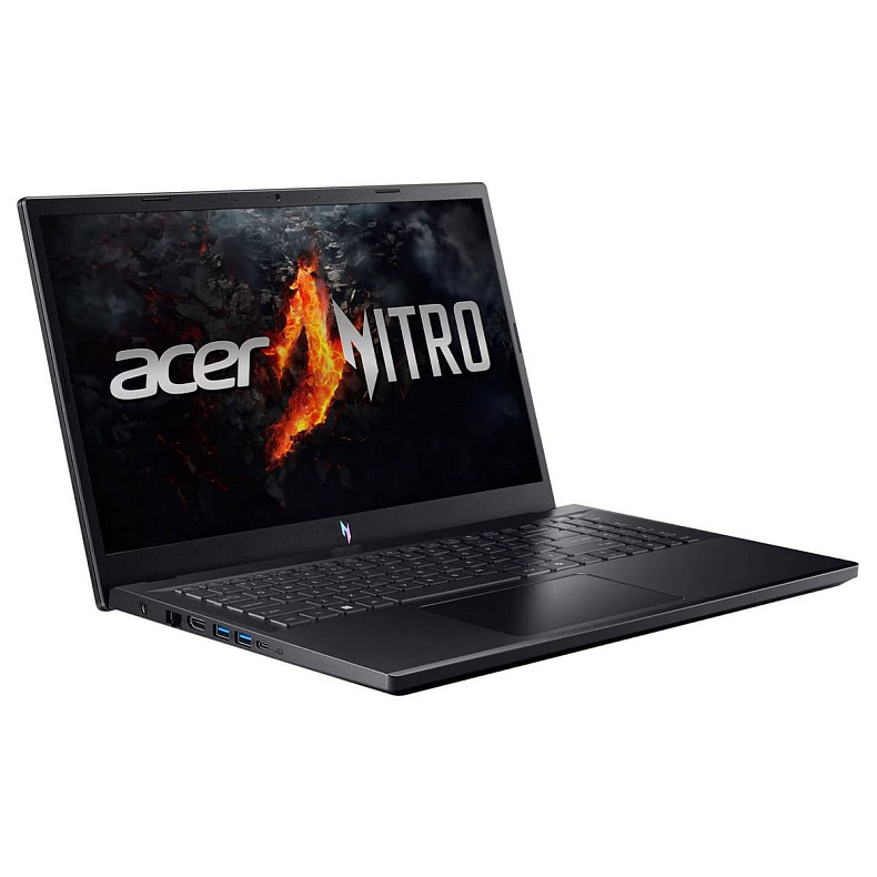 Ноутбук Acer Nitro V 15 ANV15-41 15.6" FHD IPS, AMD R5-7535HS, 16GB, F512GB, NVD4050-6, Lin, чорний