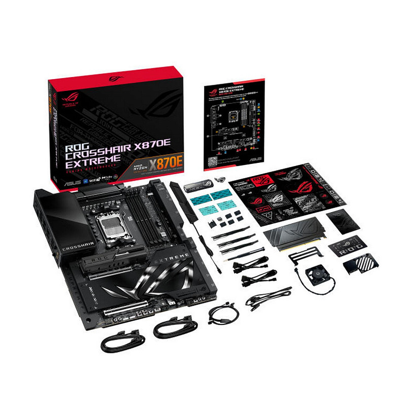 Материнcька плата ASUS ROG CROSSHAIR X870E EXTREME sAM5 X870E 4xDDR5 M.2 USB Type-C HDMI Wi-Fi BT EA