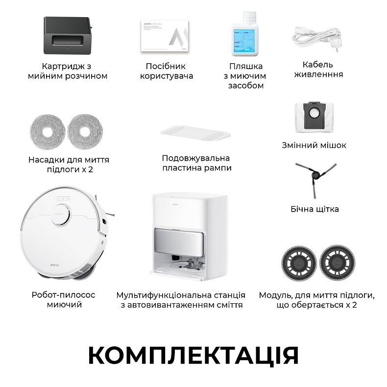 Робот пилосос MOVA P50 Pro Ultra