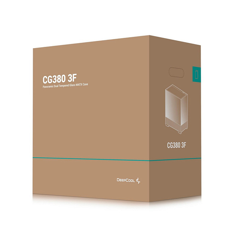 Корпус DeepCool CG380 3F Black (R-CG380-BKAGM3-G) без БП
