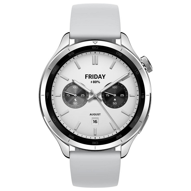 Смарт-часы Xiaomi Watch S4 Silver (BHR9197GL)