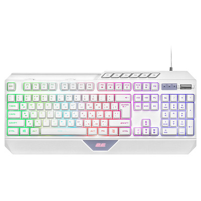 Клавіатура 2E GAMING KG315 RGB USB White Ukr