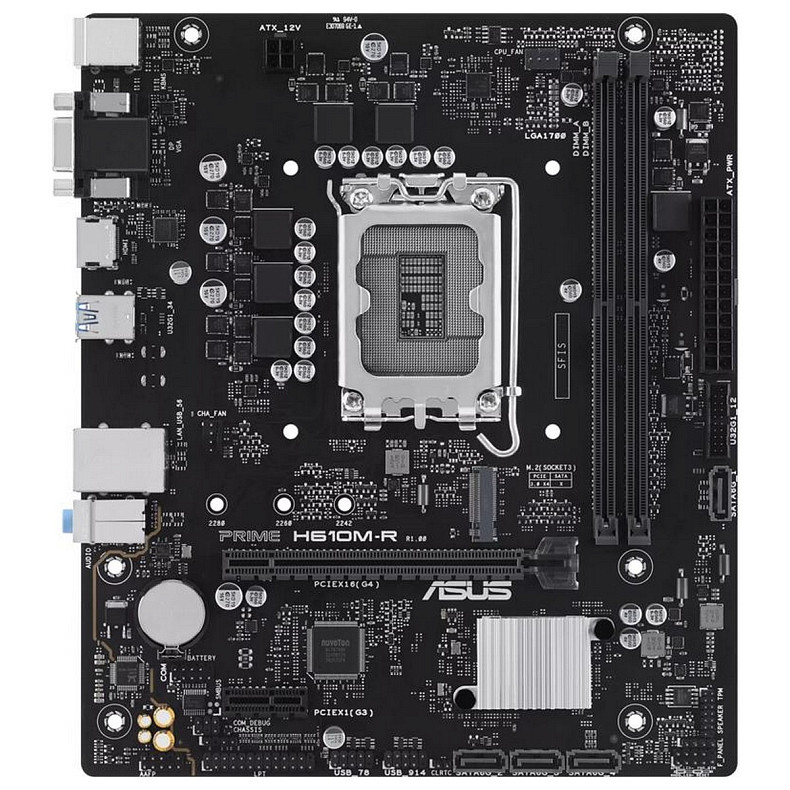 Материнська плата Asus Prime H610M-R-SI Socket 1700